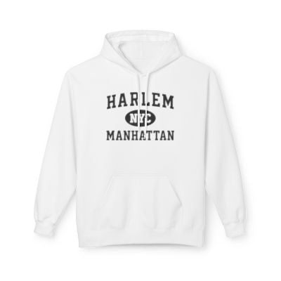 Harlem NYC Unisex Hoodie Manhattan Softstyle Fleece Crewneck