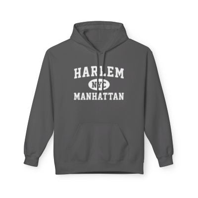 Harlem NYC Unisex Hoodie Manhattan Softstyle Fleece Crewneck
