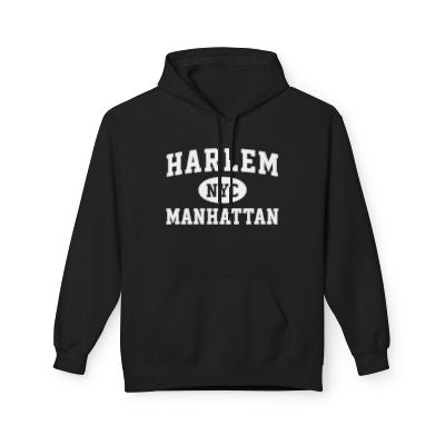 Harlem NYC Unisex Hoodie Manhattan Softstyle Fleece Crewneck