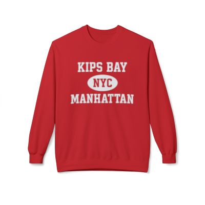 Kips Bay Manhattan Softstyle Fleece Crewneck Sweatshirt