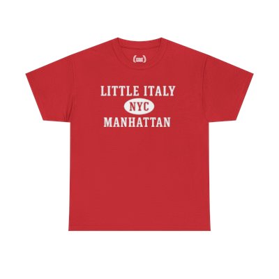 Little Italy Manhattan Unisex T-Shirt –Collegiate Style