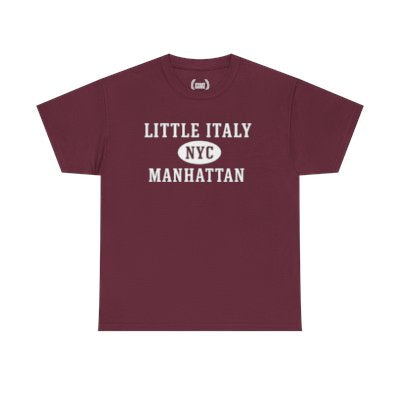 Little Italy Manhattan Unisex T-Shirt –Collegiate Style