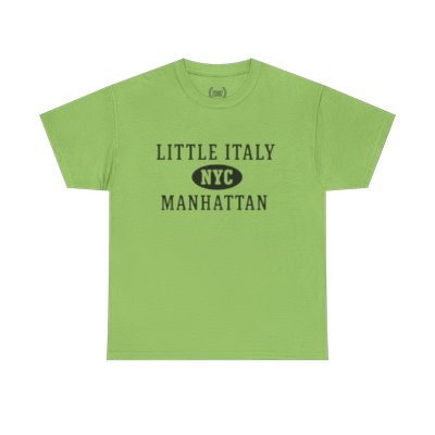 Little Italy Manhattan Unisex T-Shirt –Collegiate Style