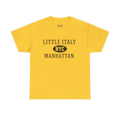 Little Italy Manhattan Unisex T-Shirt –Collegiate Style