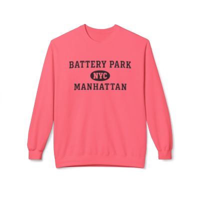 Battery Park Manhattan Softstyle Fleece Crewneck Sweatshirt