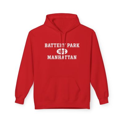 Battery Park NYC Unisex Hoodie Manhattan Softstyle Fleece Crewneck