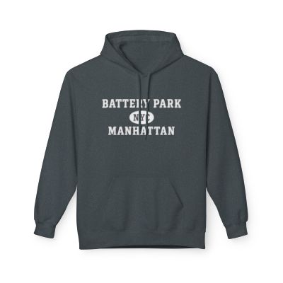 Battery Park NYC Unisex Hoodie Manhattan Softstyle Fleece Crewneck