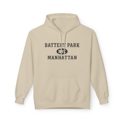 Battery Park NYC Unisex Hoodie Manhattan Softstyle Fleece Crewneck
