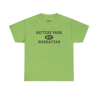 Battery Park Manhattan Unisex T-Shirt –Collegiate Style