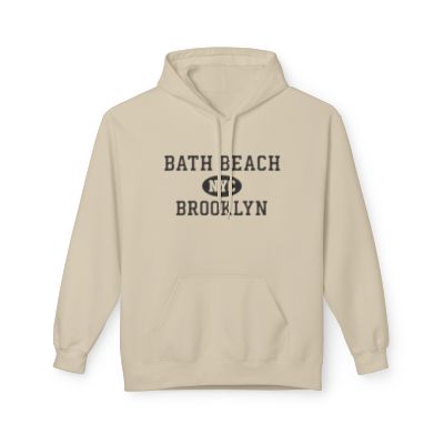 Bath Beach NYC Unisex Hoodie Manhattan Softstyle Fleece Crewneck