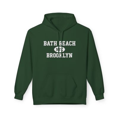 Bath Beach NYC Unisex Hoodie Manhattan Softstyle Fleece Crewneck