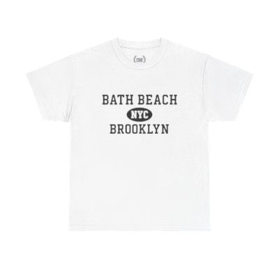 Bath Beach Manhattan Unisex T-Shirt –Collegiate Style