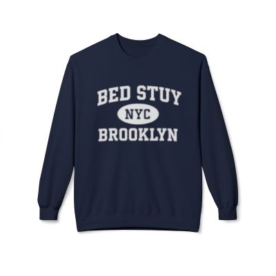 Bed Stuy Brooklyn Softstyle Fleece Crewneck Sweatshirt
