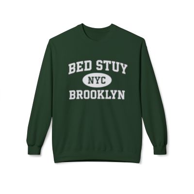 Bed Stuy Brooklyn Softstyle Fleece Crewneck Sweatshirt