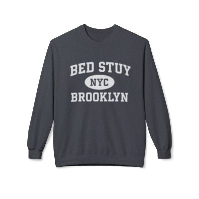 Bed Stuy Brooklyn Softstyle Fleece Crewneck Sweatshirt