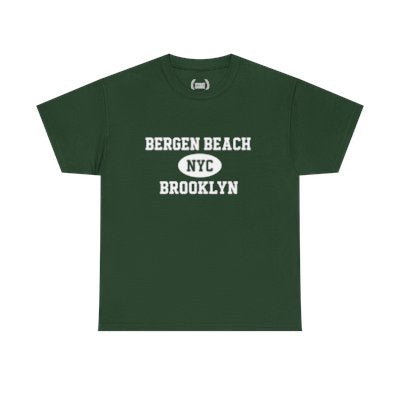 Bergen Beach Brooklyn Unisex T-Shirt –Collegiate Style