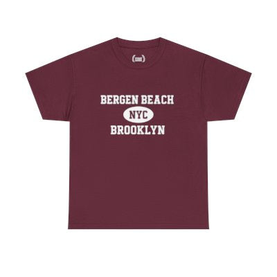 Bergen Beach Brooklyn Unisex T-Shirt –Collegiate Style