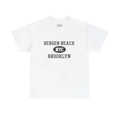 Bergen Beach Brooklyn Unisex T-Shirt –Collegiate Style