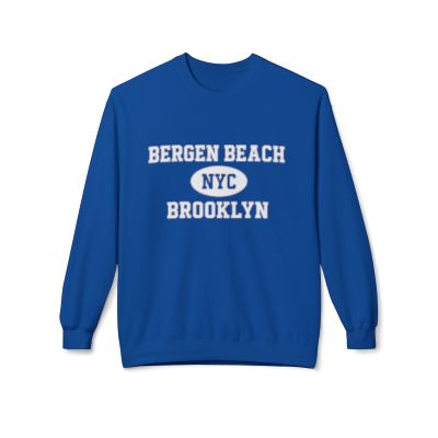 Bergen Beach Brooklyn Softstyle Fleece Crewneck Sweatshirt
