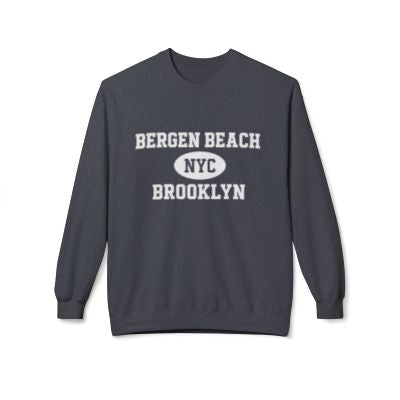 Bergen Beach Brooklyn Softstyle Fleece Crewneck Sweatshirt