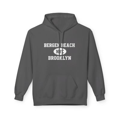 Bergen Beach NYC Unisex Hoodie Brooklyn Softstyle Fleece Crewneck