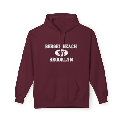 Bergen Beach NYC Unisex Hoodie Brooklyn Softstyle Fleece Crewneck