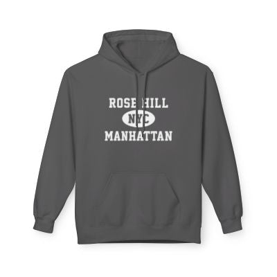 Rose Hill NYC Unisex Hoodie Manhattan Softstyle Fleece Crewneck