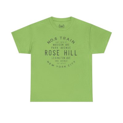 Rose Hill NYC Streets Unisex T-Shirt