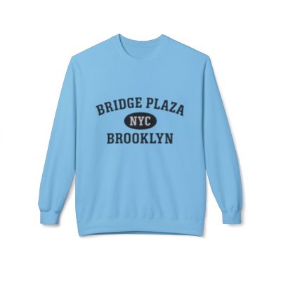Bridge Plaza Brooklyn Softstyle Fleece Crewneck Sweatshirt