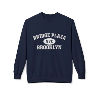 Bridge Plaza Brooklyn Softstyle Fleece Crewneck Sweatshirt