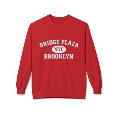 Bridge Plaza Brooklyn Softstyle Fleece Crewneck Sweatshirt