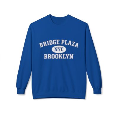 Bridge Plaza Brooklyn Softstyle Fleece Crewneck Sweatshirt