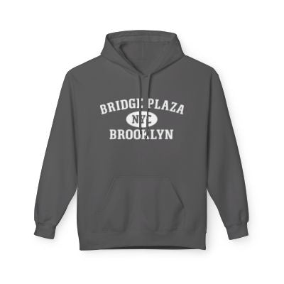 Bridge Plaza NYC Unisex Hoodie Brooklyn Softstyle Fleece Crewneck