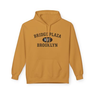 Bridge Plaza NYC Unisex Hoodie Brooklyn Softstyle Fleece Crewneck