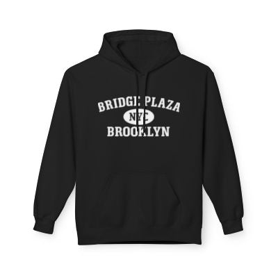 Bridge Plaza NYC Unisex Hoodie Brooklyn Softstyle Fleece Crewneck