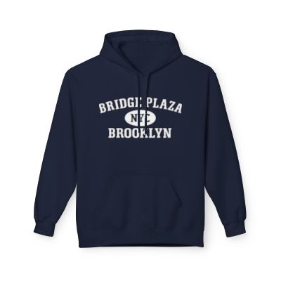 Bridge Plaza NYC Unisex Hoodie Brooklyn Softstyle Fleece Crewneck