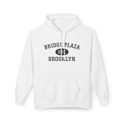Bridge Plaza NYC Unisex Hoodie Brooklyn Softstyle Fleece Crewneck