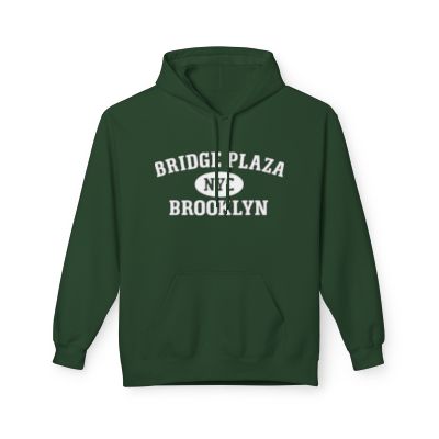 Bridge Plaza NYC Unisex Hoodie Brooklyn Softstyle Fleece Crewneck