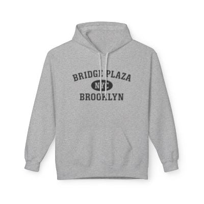Bridge Plaza NYC Unisex Hoodie Brooklyn Softstyle Fleece Crewneck