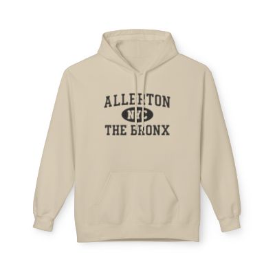 Allerton NYC Unisex Hoodie Bronx Softstyle Fleece Crewneck