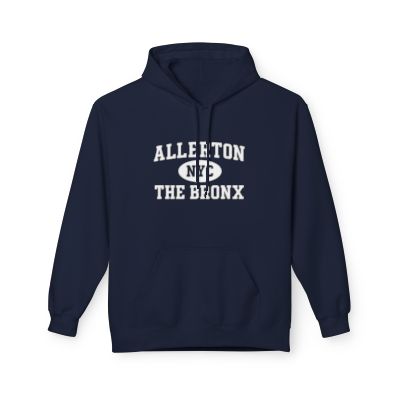 Allerton NYC Unisex Hoodie Bronx Softstyle Fleece Crewneck