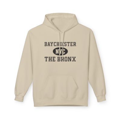 Baychester NYC Unisex Hoodie Bronx Softstyle Fleece Crewneck