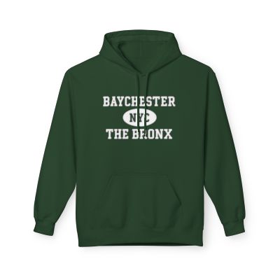 Baychester NYC Unisex Hoodie Bronx Softstyle Fleece Crewneck