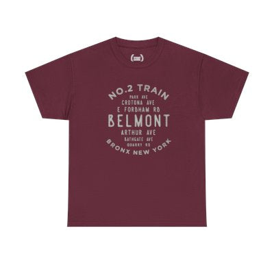 Belmont NYC Streets Unisex T-Shirt