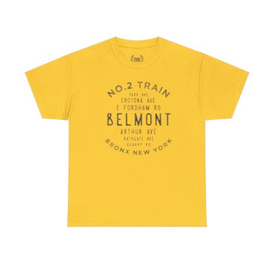 Belmont NYC Streets Unisex T-Shirt