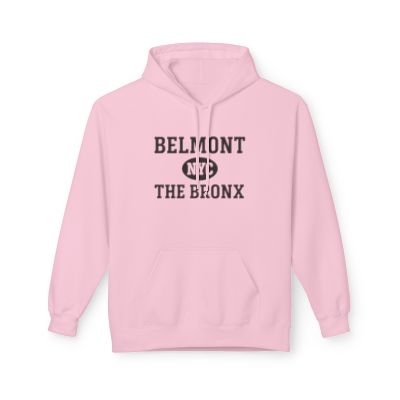 Belmont NYC Unisex Hoodie Bronx Softstyle Fleece Crewneck