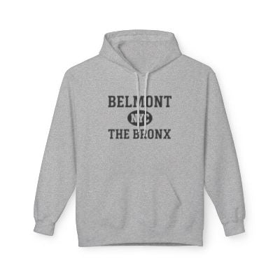 Belmont NYC Unisex Hoodie Bronx Softstyle Fleece Crewneck