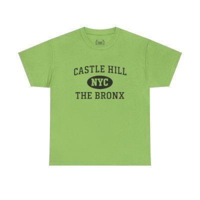 Castle Hill Bronx Unisex T-Shirt –Collegiate Style