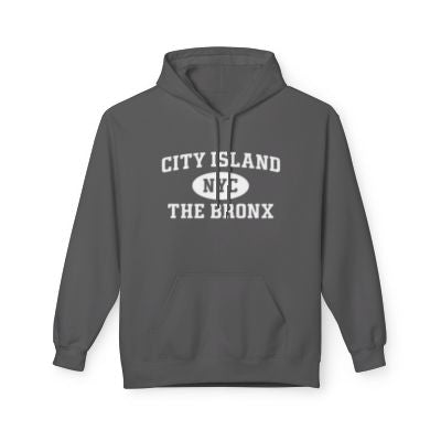 City Island NYC Unisex Hoodie Bronx Softstyle Fleece Crewneck
