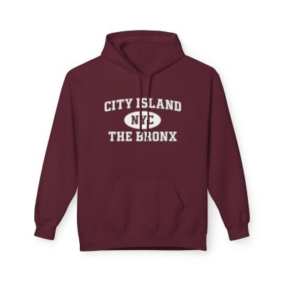 City Island NYC Unisex Hoodie Bronx Softstyle Fleece Crewneck